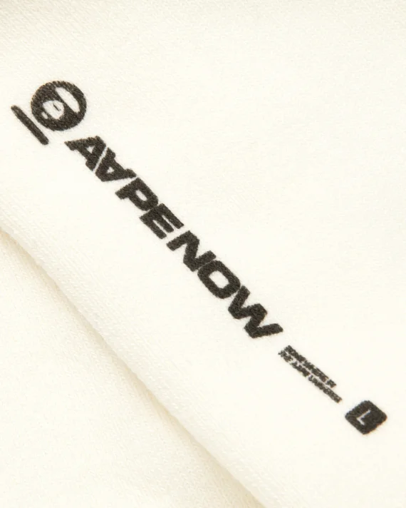 AAPE  AAPENOW moonface logo socks for Men | Best Price UAE
